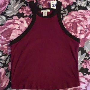 Purple crop top (never worn)
